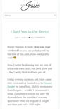 Mobile Screenshot of justjessieblog.com
